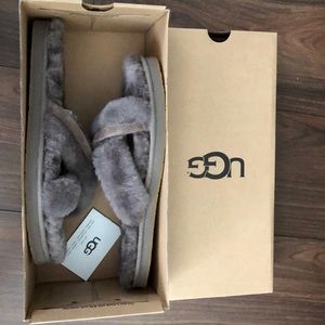 Ugg slide in slippers